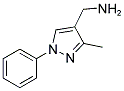 (3-METHYL-1-PHENYL-1H-PYRAZOL-4-YL)METHYLAMINE Struktur