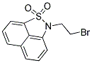 2-(2-BROMOETHYL)-2H-NAPHTHO[1,8-CD]ISOTHIAZOLE 1,1-DIOXIDE Struktur