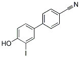 4'-HYDROXY-3'-IODO-BIPHENYL-4-CARBONITRILE Struktur