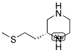 (R)-2-(2-METHYLSULFANYL-ETHYL)-PIPERAZINE Struktur