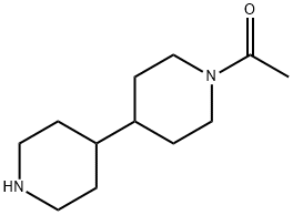 1-[4,4']BIPIPERIDINYL-1-YL-ETHANONE Struktur