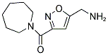 [3-(1-AZEPANYLCARBONYL)-5-ISOXAZOLYL]METHANAMINE Struktur