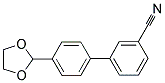 4'-(1,3-DIOXOLAN-2-YL)[1,1'-BIPHENYL]-3-CARBONITRILE Struktur