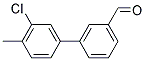 3'-CHLORO-4'-METHYLBIPHENYL-3-CARBALDEHYDE Struktur