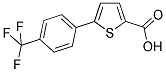 5-[4-(TRIFLUOROMETHYL)PHENYL]-2-THIOPHENECARBOXYLIC ACID Struktur