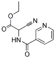 ETHYL CYANO[(PYRIDIN-3-YLCARBONYL)AMINO]ACETATE Struktur