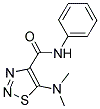 5-(DIMETHYLAMINO)-N-PHENYL-1,2,3-THIADIAZOLE-4-CARBOXAMIDE Struktur