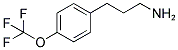 3-(4-TRIFLUOROMETHOXY-PHENYL)-PROPYLAMINE Struktur