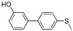 4'-(METHYLSULFANYL)[1,1'-BIPHENYL]-3-OL Struktur