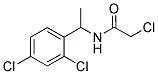 2-CHLORO-N-[1-(2,4-DICHLOROPHENYL)ETHYL]ACETAMIDE Struktur