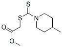 METHYL ([(4-METHYLPIPERIDIN-1-YL)CARBONOTHIOYL]THIO)ACETATE Struktur