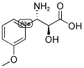 3-(S)-AMINO-2-(S)-HYDROXY-3-(3-METHOXY-PHENYL)-PROPIONIC ACID Struktur