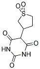 5-(1,1-DIOXIDOTETRAHYDROTHIEN-3-YL)PYRIMIDINE-2,4,6(1H,3H,5H)-TRIONE Struktur