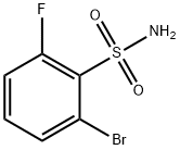 2-BROMO-6-FLUOROBENZENESULPHONAMIDE Struktur