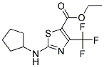 2-CYCLOPENTYLAMINO-4-TRIFLUOROMETHYL-THIAZOLE-5-CARBOXYLIC ACID ETHYL ESTER price.