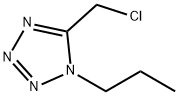 5-(CHLOROMETHYL)-1-PROPYL-1H-TETRAZOLE Struktur