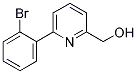 [6-(2-BROMOPHENYL)PYRIDIN-2-YL]METHANOL Struktur