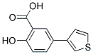 2-HYDROXY-5-(3-THIENYL)BENZOIC ACID Struktur