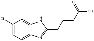 4-(5-CHLORO-1H-BENZOIMIDAZOL-2-YL)-BUTYRIC ACID Struktur