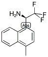 (1R)-2,2,2-TRIFLUORO-1-(4-METHYLNAPHTHYL)ETHYLAMINE Struktur