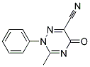 3-METHYL-5-OXO-2-PHENYL-2,5-DIHYDRO-1,2,4-TRIAZINE-6-CARBONITRILE Struktur