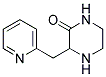 3-PYRIDIN-2-YLMETHYL-PIPERAZIN-2-ONE Struktur