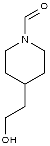 4-(2-HYDROXY-ETHYL)-PIPERIDINE-1-CARBALDEHYDE Struktur