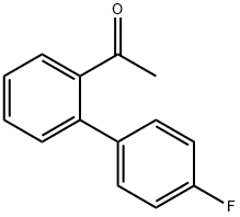 1-(4'-FLUORO[1,1'-BIPHENYL]-2-YL)ETHANONE Struktur