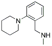 N-METHYL-N-(2-PIPERIDIN-1-YLBENZYL)AMINE Struktur