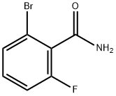 2-BROMO-6-FLUOROBENZAMIDE Structure