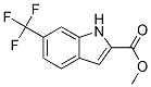 METHYL 6-(TRIFLUOROMETHYL)-1H-INDOLE-2-CARBOXYLATE Struktur