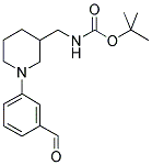 [1-(3-FORMYL-PHENYL)-PIPERIDIN-3-YLMETHYL]-CARBAMIC ACID TERT-BUTYL ESTER Struktur