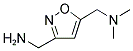 N-([3-(AMINOMETHYL)-5-ISOXAZOLYL]METHYL)-N,N-DIMETHYLAMINE Struktur