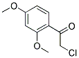 2-CHLORO-1-(2,4-DIMETHOXY-PHENYL)-ETHANONE Struktur