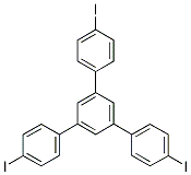 1,3,5-TRIS(4-IODOPHENYL)BENZENE Struktur