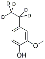 4-ETHYL-D5-2-METHOXYPHENOL Struktur