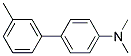 N,N,3'-TRIMETHYL[1,1'-BIPHENYL]-4-AMINE Struktur