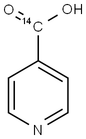 ISONICOTINIC ACID, [CARBOXYL-14C]- Struktur