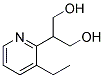 2-(3-ETHYL-PYRIDIN-2-YL)-PROPANE-1,3-DIOL Struktur