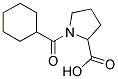 1-(CYCLOHEXYLCARBONYL)PYRROLIDINE-2-CARBOXYLIC ACID Struktur