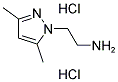 [2-(3,5-DIMETHYL-1H-PYRAZOL-1-YL)ETHYL]AMINE DIHYDROCHLORIDE Struktur