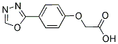 [4-(1,3,4-OXADIAZOL-2-YL)PHENOXY]ACETIC ACID Struktur