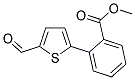 METHYL 2-(5-FORMYL-2-THIENYL)BENZOATE Struktur