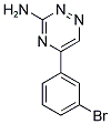 5-(3-BROMO-PHENYL)-[1,2,4]TRIAZIN-3-YLAMINE Struktur