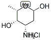 L-DAUNOSAMINE, HYDROCHLORIDE Struktur