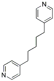 1,5-BIS(PYRIDIN-4-YL)PENTANE Struktur