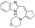 2-[(Z)-(2-MORPHOLIN-4-YLCYCLOPENT-2-EN-1-YLIDENE)METHYL]-1H-BENZIMIDAZOLE Struktur