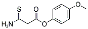 4-METHOXYPHENYL 3-AMINO-3-THIOXOPROPANOATE Struktur