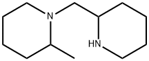 2-METHYL-1-(2-PIPERIDINYLMETHYL)PIPERIDINE Struktur