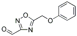 5-(PHENOXYMETHYL)-1,2,4-OXADIAZOLE-3-CARBALDEHYDE Struktur